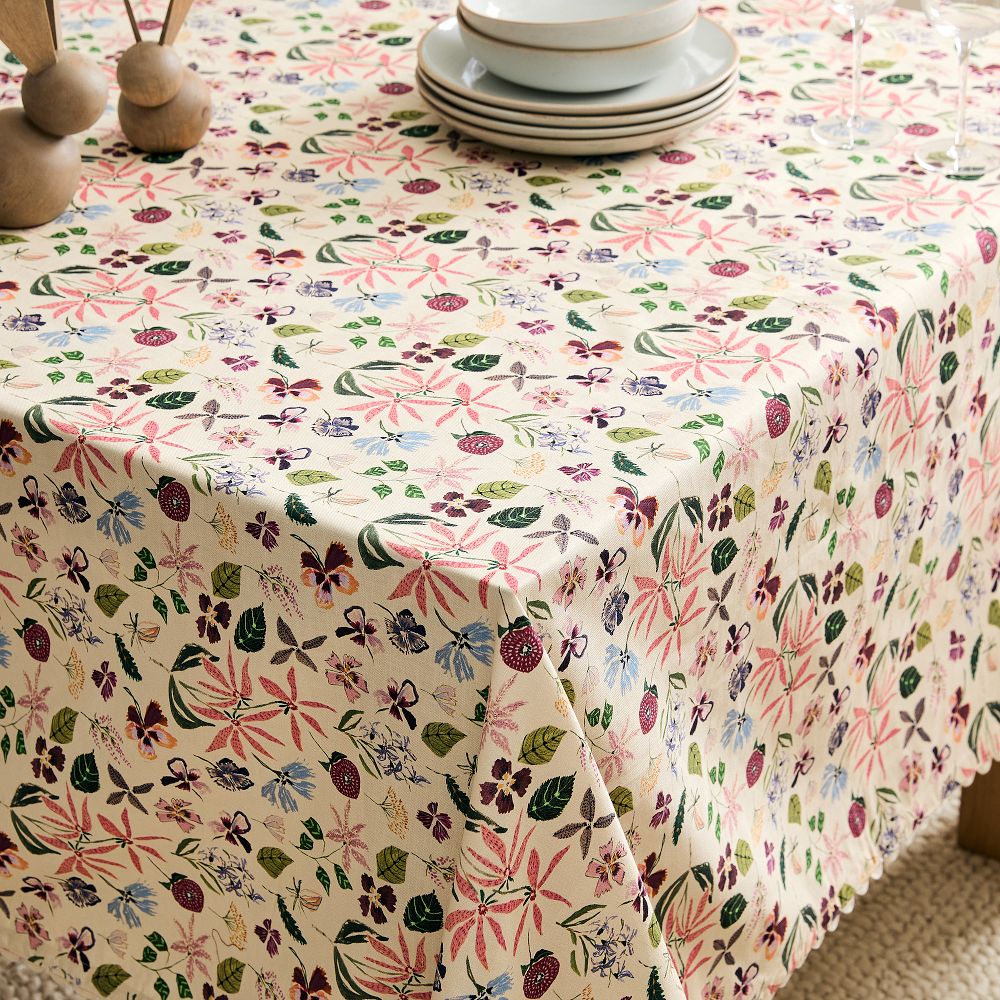 Lulie Wallace Floral Tablecloth