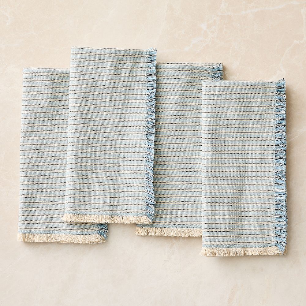 Sadie Stripe Napkin Sets: Set of 8