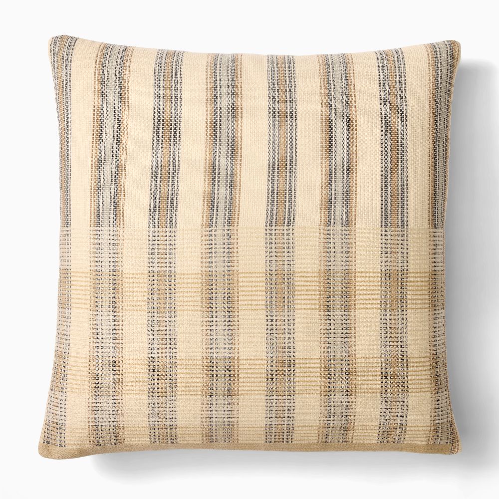 Overlaid Stripe Pillow Cover