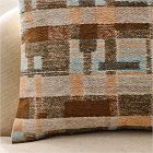 Modern Block Chenille Pillow Cover