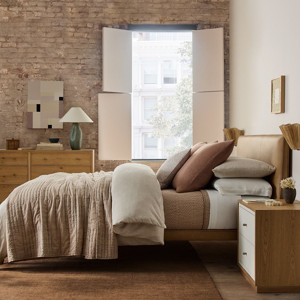 European Flax Linen Duvet Cover & Shams