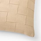 Taped Basketweave Pillow Cover