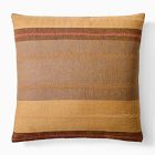 Decorative Stitched Stripes Pillow Cover