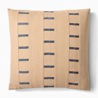 Indigo Modern Patchwork Pillow Cover &amp; Throw Set