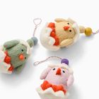 Felt Easter Chick Ornaments (Set of 3)