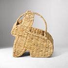 Bunny Rattan Easter Basket