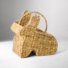 Bunny Rattan Easter Basket