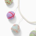Pink Chicken Felt Easter Egg Garland