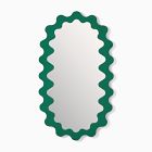 Squiggle Framed Wall Mirror (36")