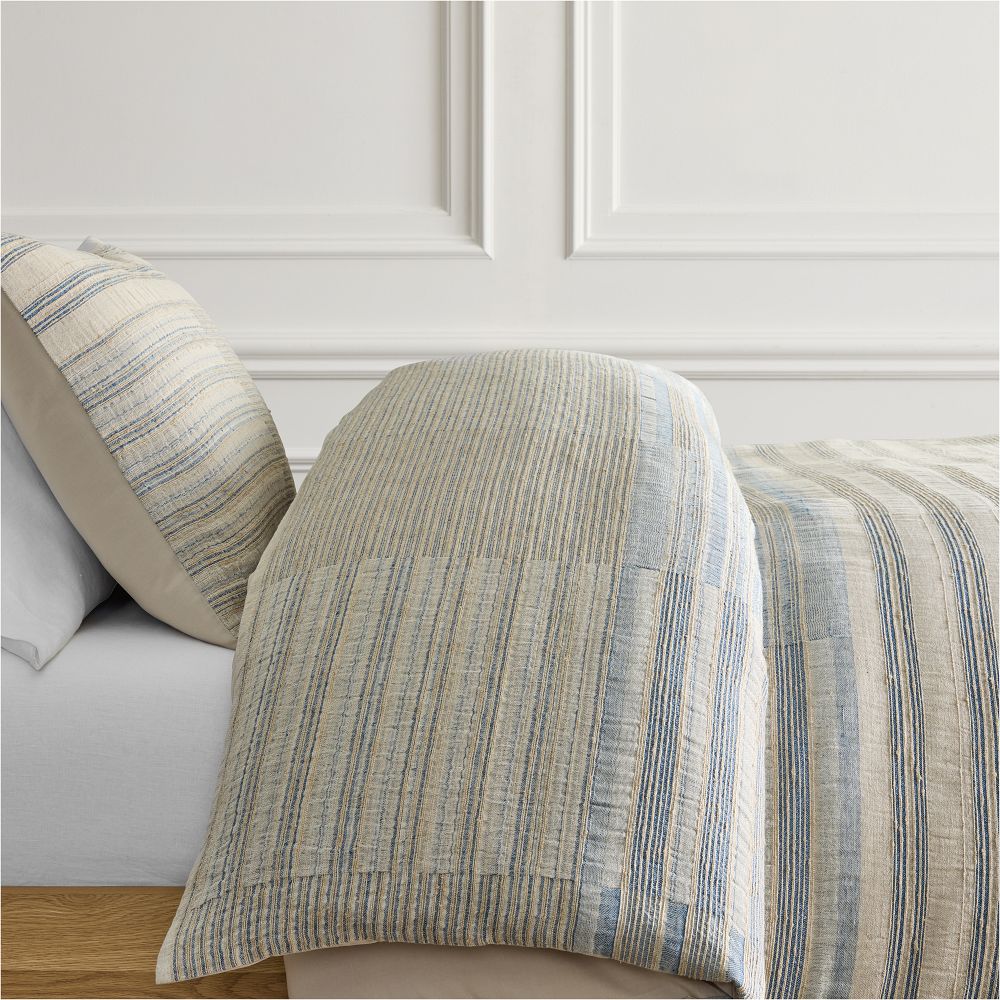 Woven Stripe Duvet Cover (King/Cal. King)