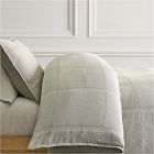 Windowpane Gauze Duvet Cover &amp; Shams