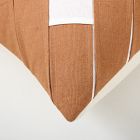 Linen Strap Weave Pillow Cover