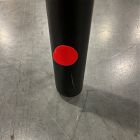 Open Box: Scooped Ash Wood Leather Dining Armchair - Sonoma Black