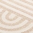 Striped Oblong Indoor/Outdoor Rug Swatch