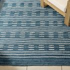Dashed Stripe Outdoor Performance Rug