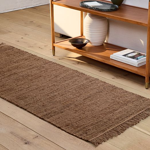 Hand-Spun Wool Jute Rug