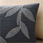 Embroidered Flora Pillow Cover