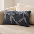 Embroidered Flora Pillow Cover