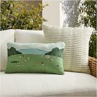 Outdoor Rib Stripe Pillow