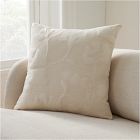 Quilted Floral Pillow Cover