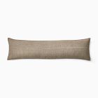 Channeled Weave Lumbar Pillow Cover