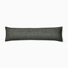 Channeled Weave Lumbar Pillow Cover