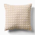 Outdoor Stitched Diamond Grid Pillow