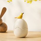 Ceramic Egg Lidded Boxes