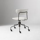 Petal Upholstered Swivel Office Chair