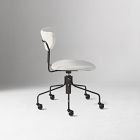 Petal Upholstered Swivel Office Chair