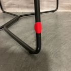 Open Box: Slope Leather Counter Stool (26"H) - Saddle Leather Slate, Charcoal