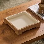 Two-Tone Wood Tray