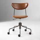 Petal Leather Swivel Office Chair