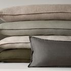 European Flax Linen Oversized Lumbar Pillow Cover