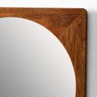 Tate Wood Square Wall Mirror