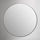 Thin Metal Round Wall Mirror