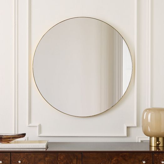 Antique Tiled Wall Mirror | Modern Lighting | West Elm