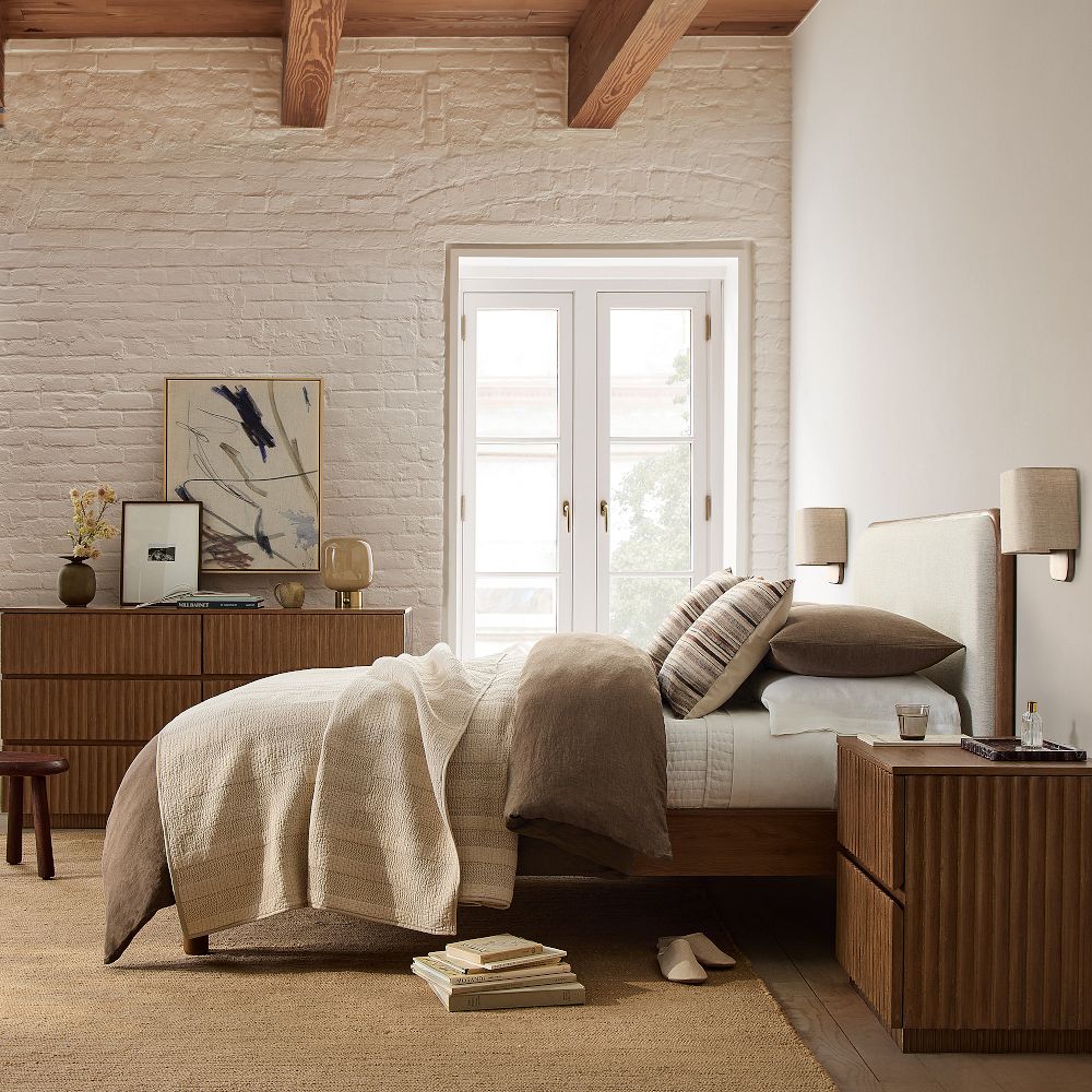 European Flax Linen Duvet Cover & Shams
