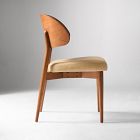 Hyde Plywood-Back Leather Dining Chair