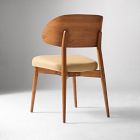 Hyde Plywood-Back Leather Dining Chair