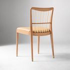 McKay Bamboo Spindle-Back Leather Dining Chair