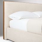 Schaefer Wood Trim High Footboard Bed