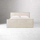 Schaefer Wood Trim High Footboard Bed