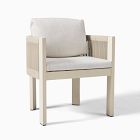 Telluride Aluminum Outdoor Extendable Table (60"&ndash;85"), Telluride Benches (66") &amp; Porto Aluminum Arm Dining Chairs Set