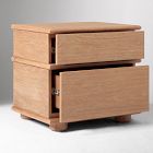 Aggie Cerused Nightstand (24")