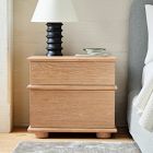Aggie Cerused Nightstand (24")