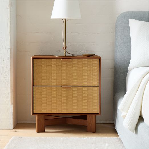 Open Box: Douglas Solid Wood Tatami Nightstand (24