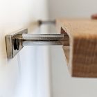 Nook Woodworking Thin Floating Shelf with Rounded Corners (6"&ndash;36")