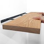 Nook Woodworking Thick Floating Shelf (12"&ndash;84")