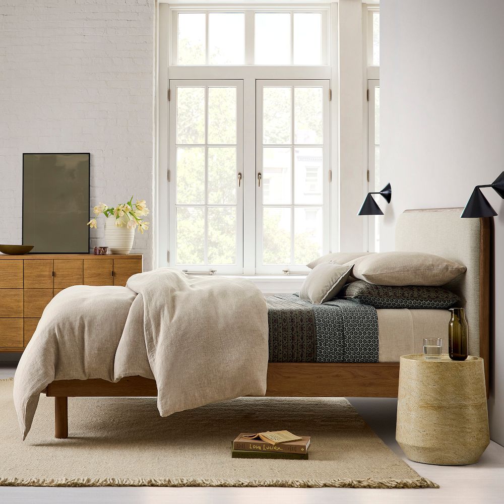 European Flax Linen Duvet Cover & Shams